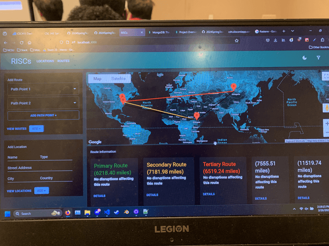 Image of Risk Informed Supply Chain system (RISCs)